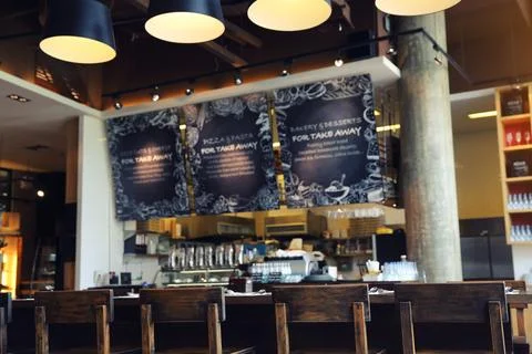 Table set in dark tone Stock Photos