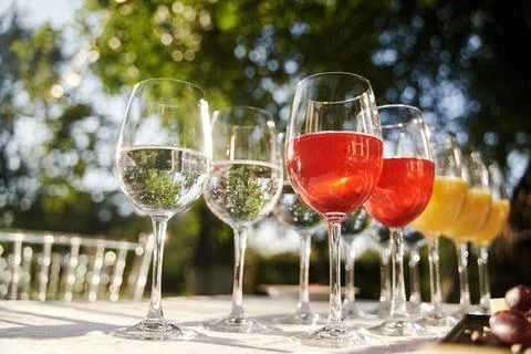 Table set for an event party or wedding reception. Banquet table design Stock Photos