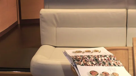 Table set for fancy dinner Stock Footage 35172598