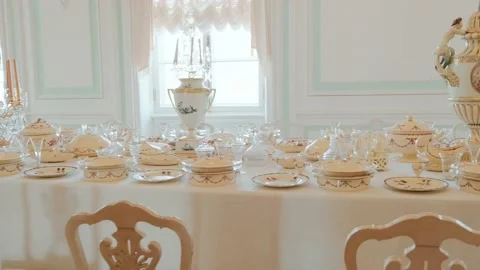 The table is set Stock Footage 154654106