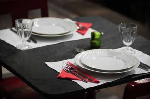 Table set Stock Photos