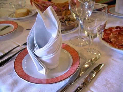 Table set Stock Photos