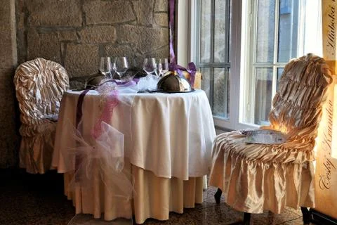 Table set Stock Photos