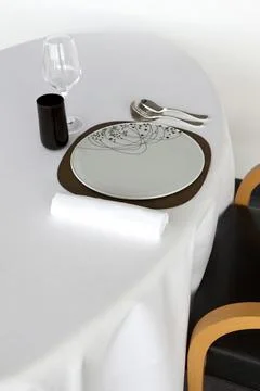 Table set up Stock Photos