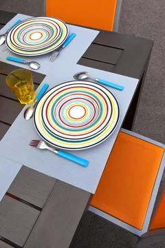 Table set Stock Photos