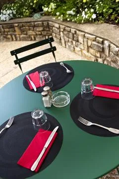 Table set Stock Photos