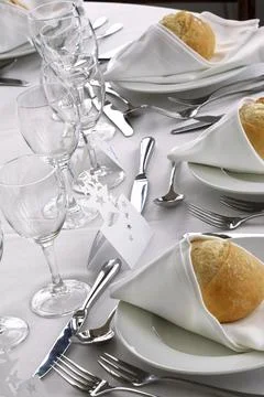 Table set Stock Photos