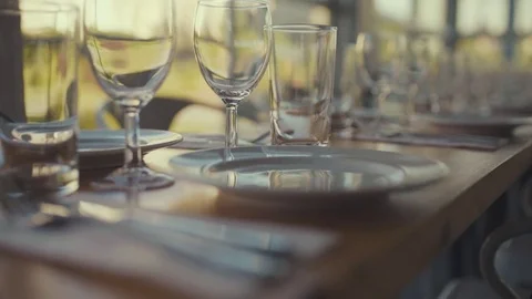 Table Setting Stock Footage 78989016