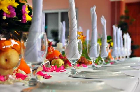 Table setting Stock Photos
