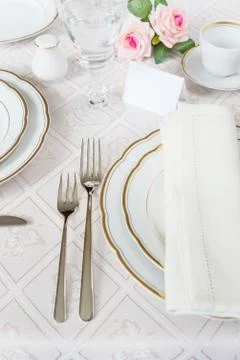 Table setting Stock Photos