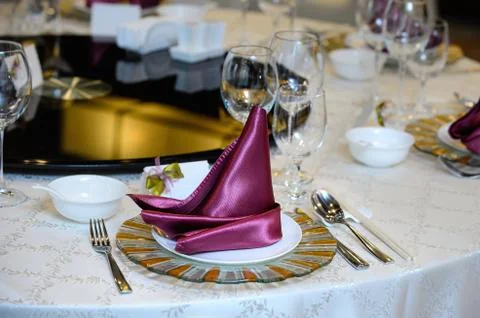 Table setting Stock Photos