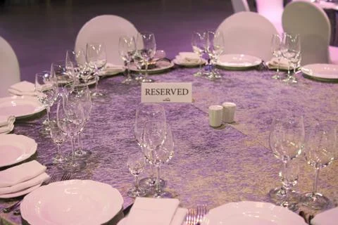 Table setting Stock Photos