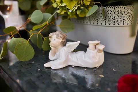 Table setting. Foto stock