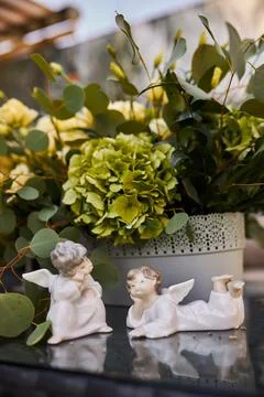 Table setting. Foto stock