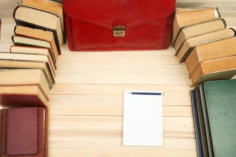 Table for signing documents. Stock Photos