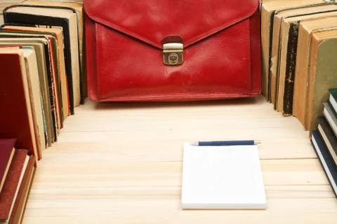 Table for signing documents. Stock Photos