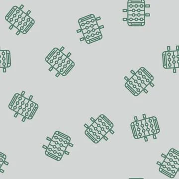 Table soccer board line vector seamless pattern 스톡 일러스트