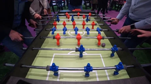 Table soccer Stock Footage 88259839