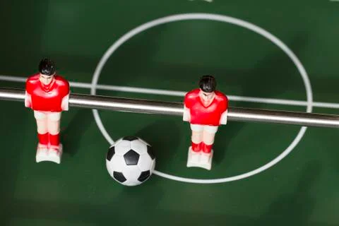 Table soccer game Stock Photos