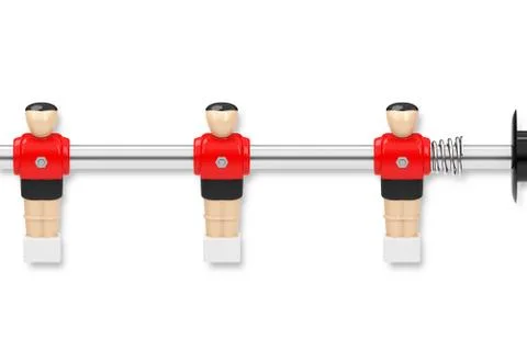 Table soccer Stock Illustration