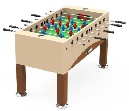 Table soccer Stock Illustration