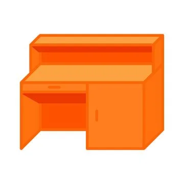 Table solid Stock Illustration