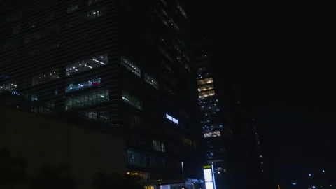 Table Space glass building at Raidurgam Vídeo Stock 249825499
