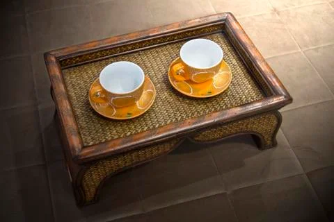 Table for tea Stock Photos