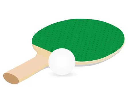 Table tennis equipment vector design Stock Illustration