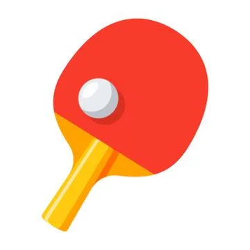 Table Tennis Icon Stock Illustration