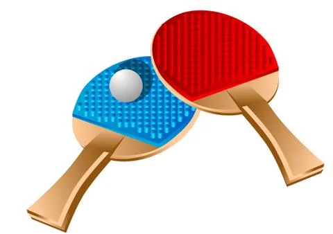 Table tennis Stock Illustration