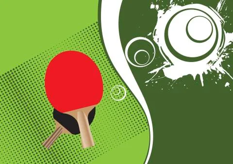Table tennis Stock Illustration