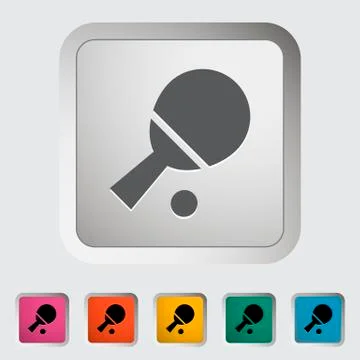 Table tennis Stock Illustration