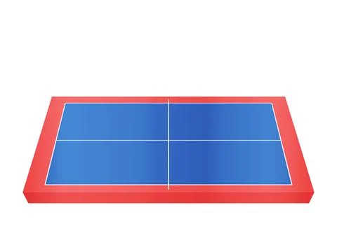 Table tennis Illustrazione stock