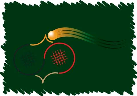 Table tennis logo Stock Illustration