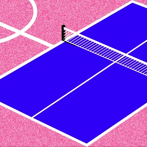 Table tennis loop 動画素材 164032868