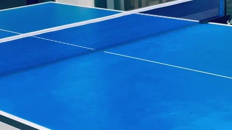 Table Tennis Net Stock Footage 347268573