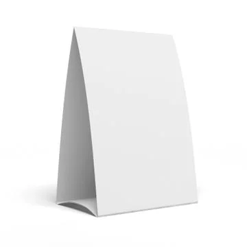 Table Tent 库存插图