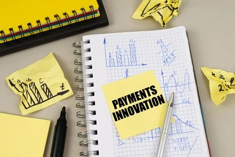 On the table there is a notepad with notes and sticky notes with the inscri.. Stock Photos