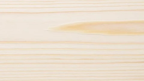 Table top background of light wood polished treated boards 스톡 동영상 255033422