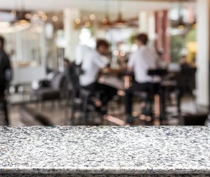 Table top on cafe 写真素材