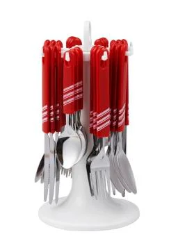 Table utensils Foto stock