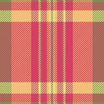Tablecloth check tartan vector, lumberjack seamless texture pattern. Bed pl.. Stock Illustration