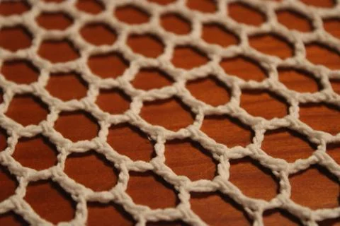 Tablecloth close up Stock Photos