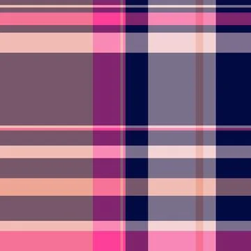 Tablecloth fabric background seamless, kingdom texture plaid pattern. Daisy.. Stock Illustration