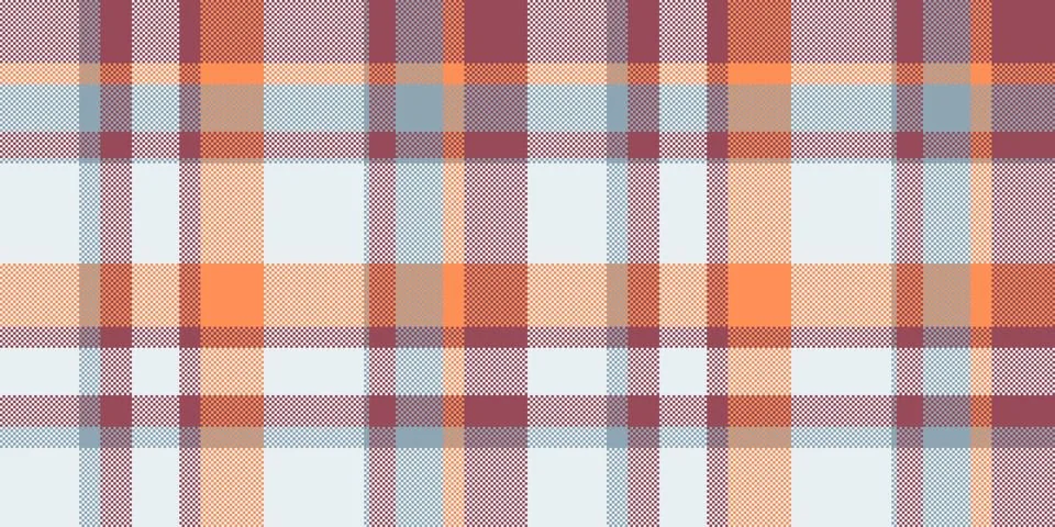 Tablecloth fabric texture pattern, no people plaid vector background. Colou.. Stock Illustration