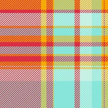 Tablecloth fabric texture vector, tie pattern textile check. Underwear seam.. Stock Illustration