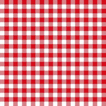 Tablecloth pattern Stock Illustration