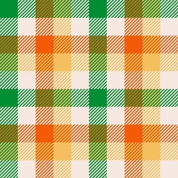 Tablecloth plaid check seamless pattern Illustrazione stock