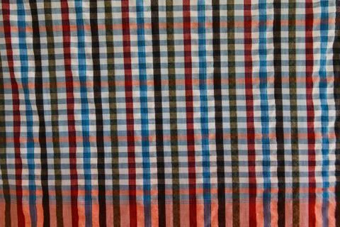 Tablecloth texture Stock Photos